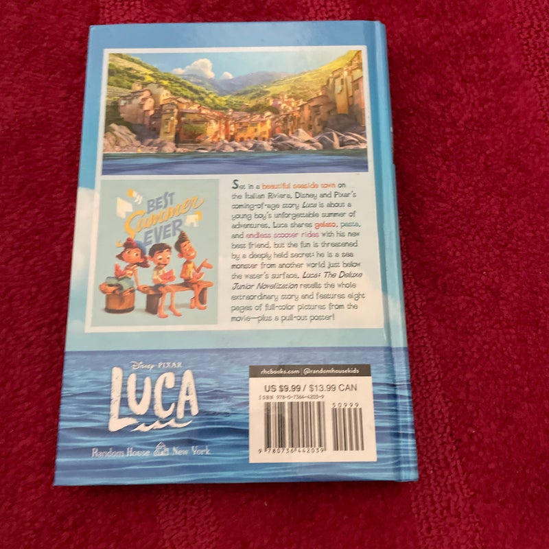 Disney/Pixar Luca: the Deluxe Junior Novelization (Disney/Pixar Luca)