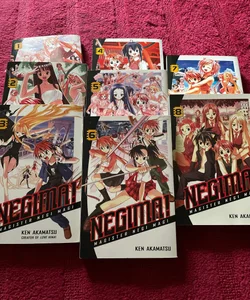 8 books bundle: Negima (books1-8)