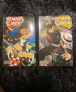 demon slayer volumes (1+2)