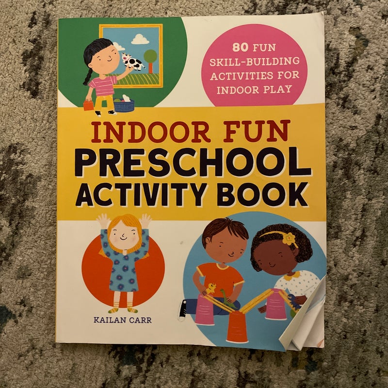 Indoor Fun Preschool Activity Book