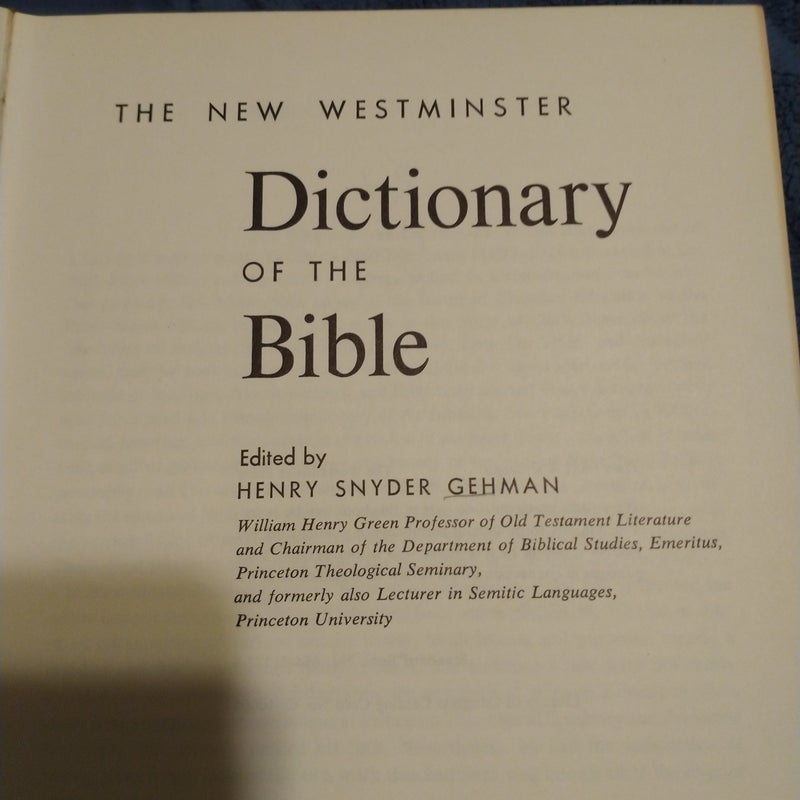 The New Westminster Dictionary of the Library