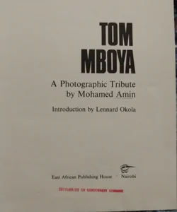 Tom Mboya