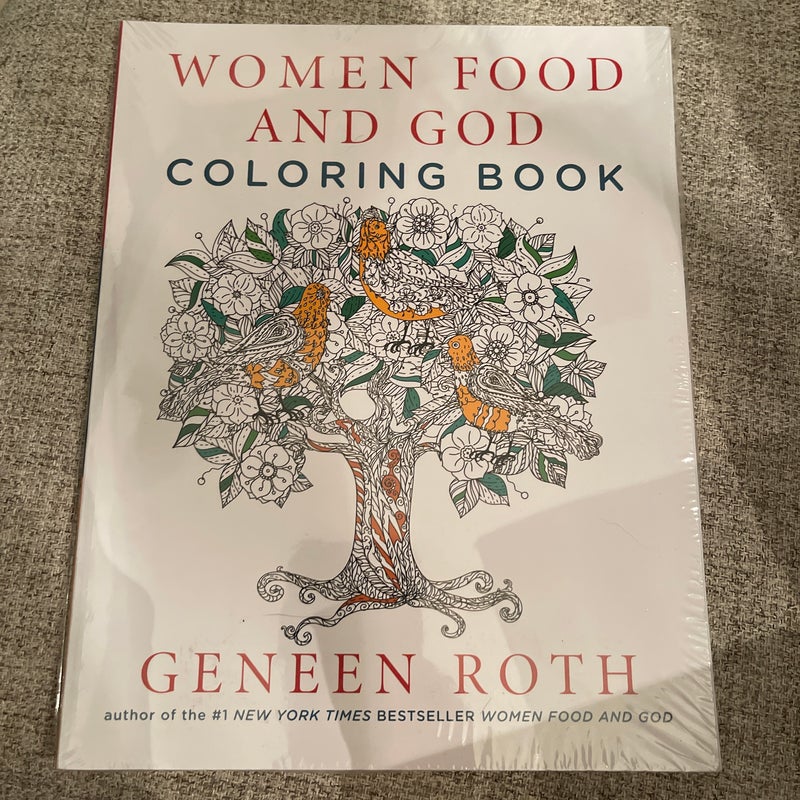 Women Food and God Coloring Book