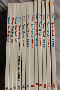 Disney Year books lot