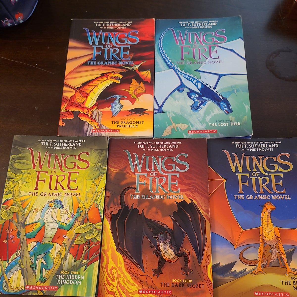 Wings of Fire Graphic Novels 6 Books Collection Set (Book #1 - #6)