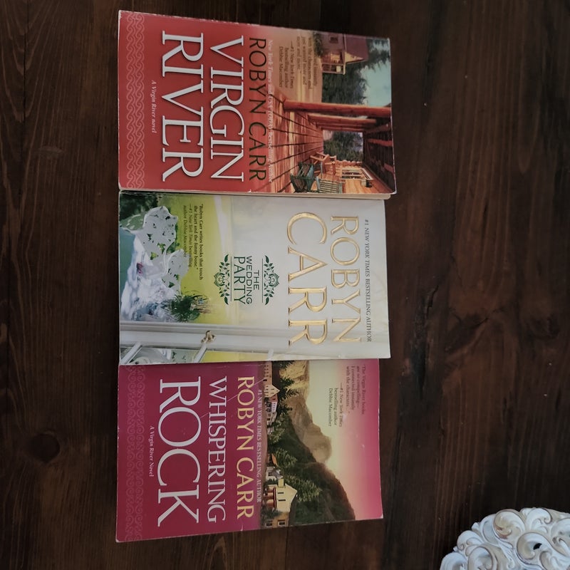 Robyn Carr- 3 books