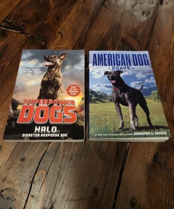 Two paperback "Dog" books