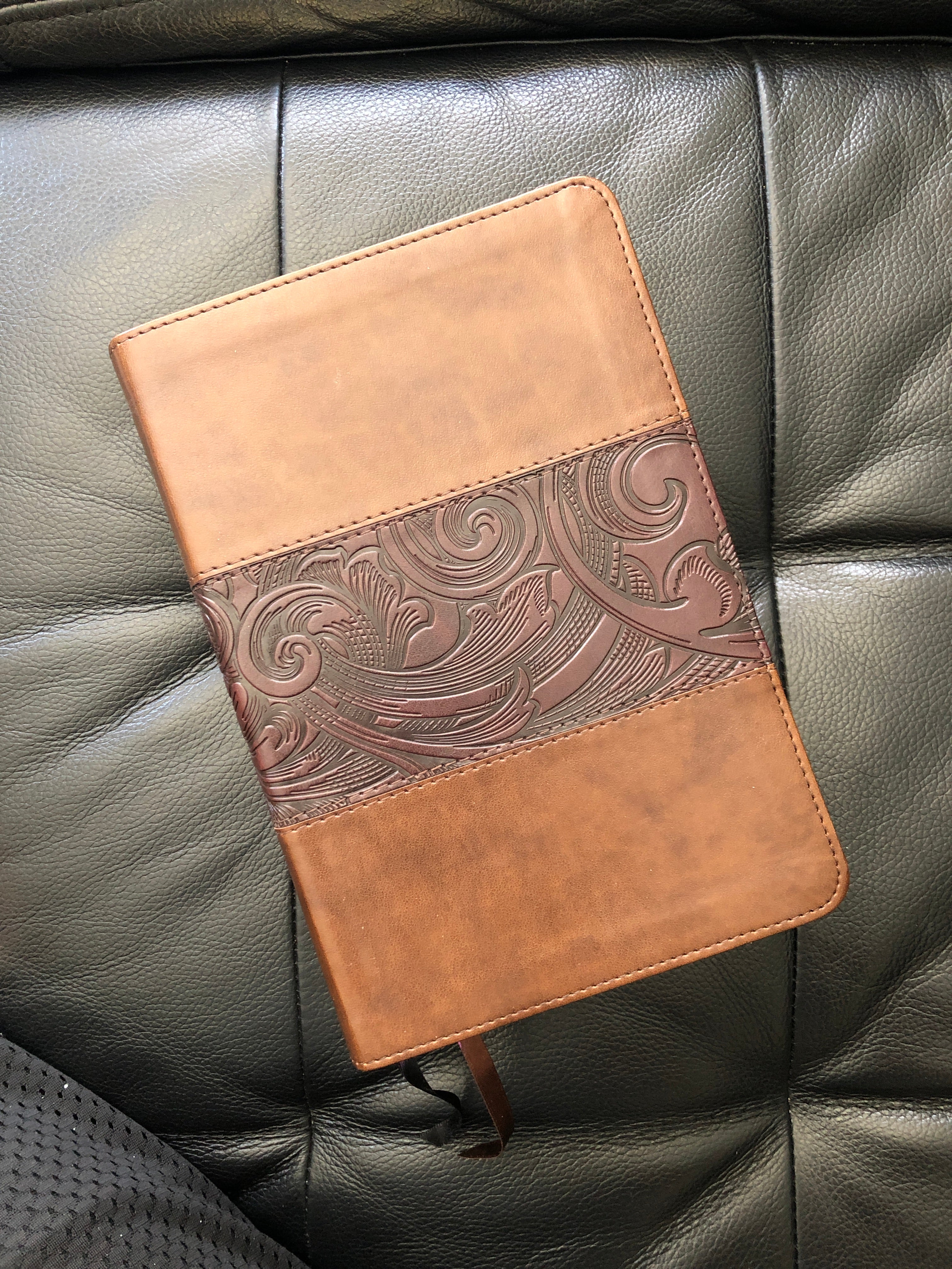 CSB Study Bible, Personal Size Edition, Mahogany LeatherTouch