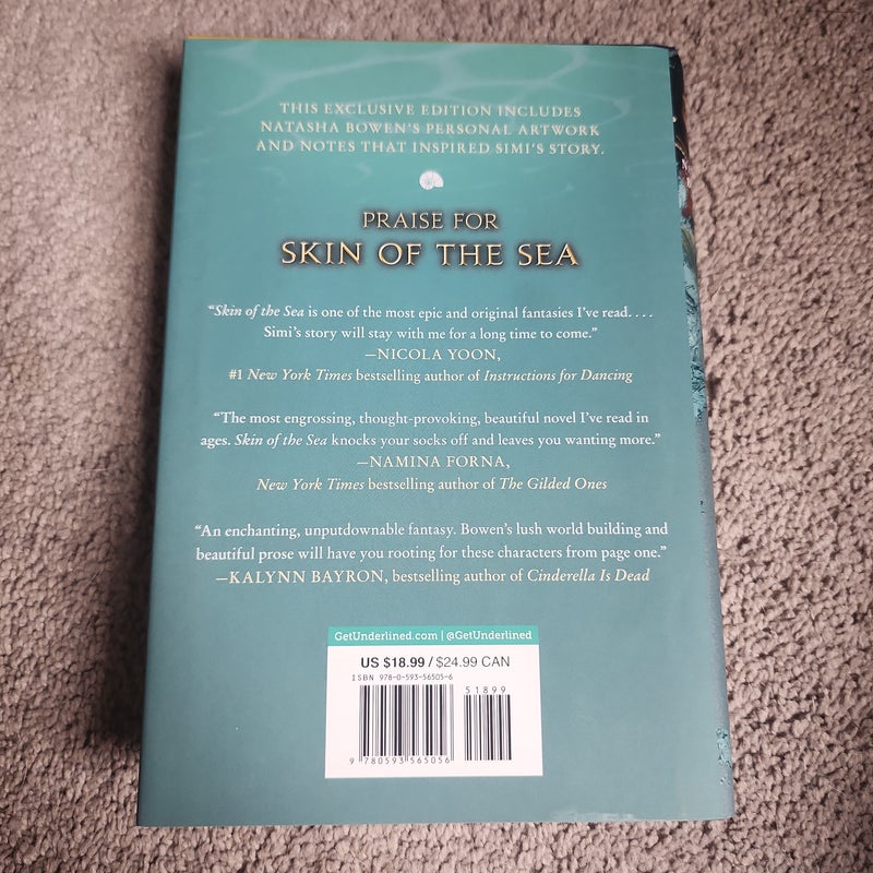 skin of the sea