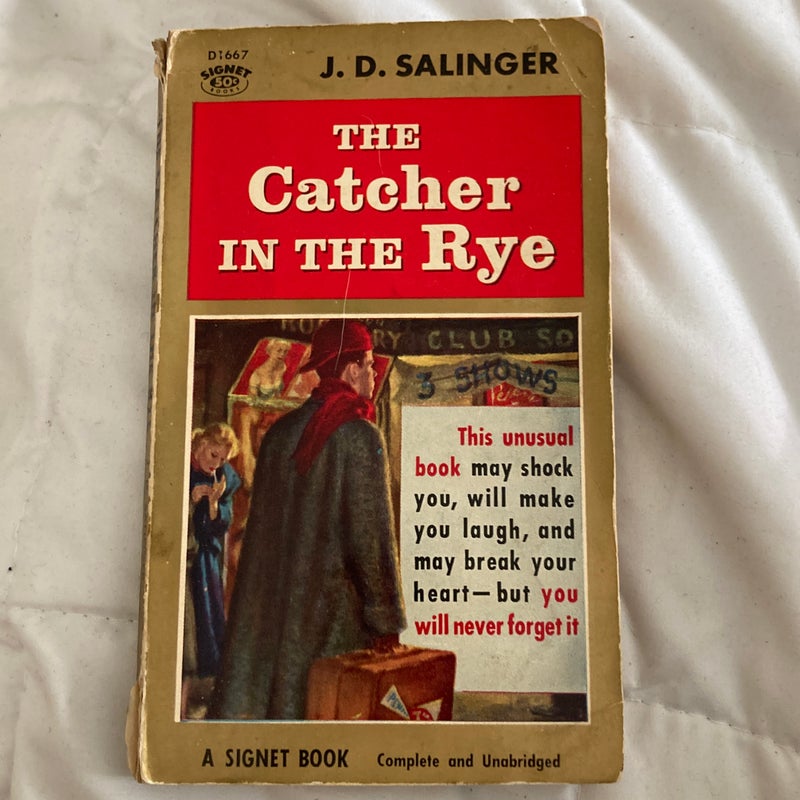 Vintage The Catcher In The Rye paperback 