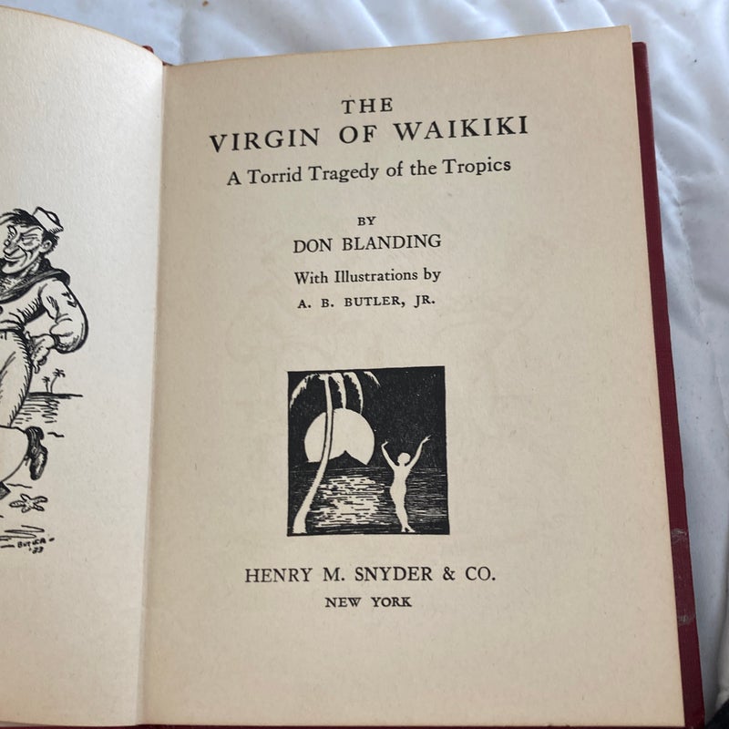 The Virgin Of Waikiki 1933