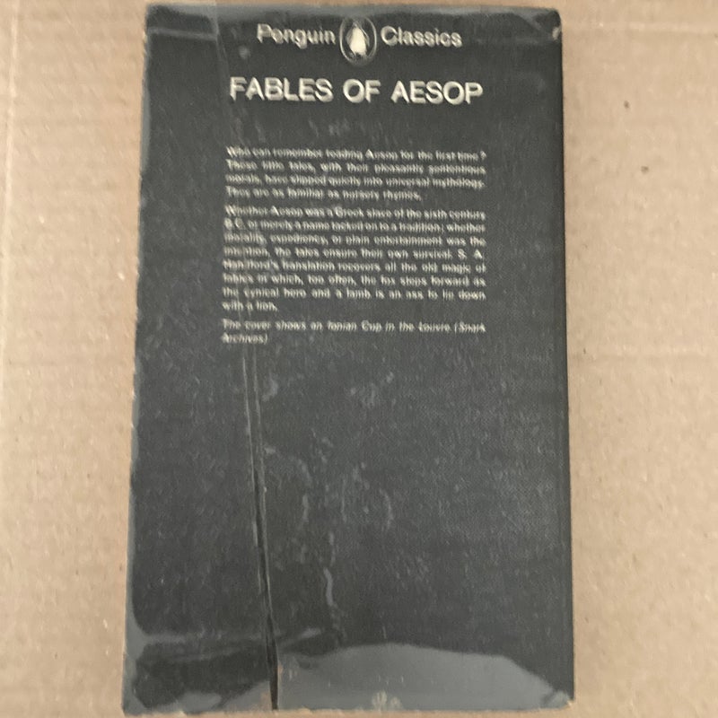 Fables Of Aesop 1964 paperback 