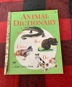 Golden Book Animal Dictionary  