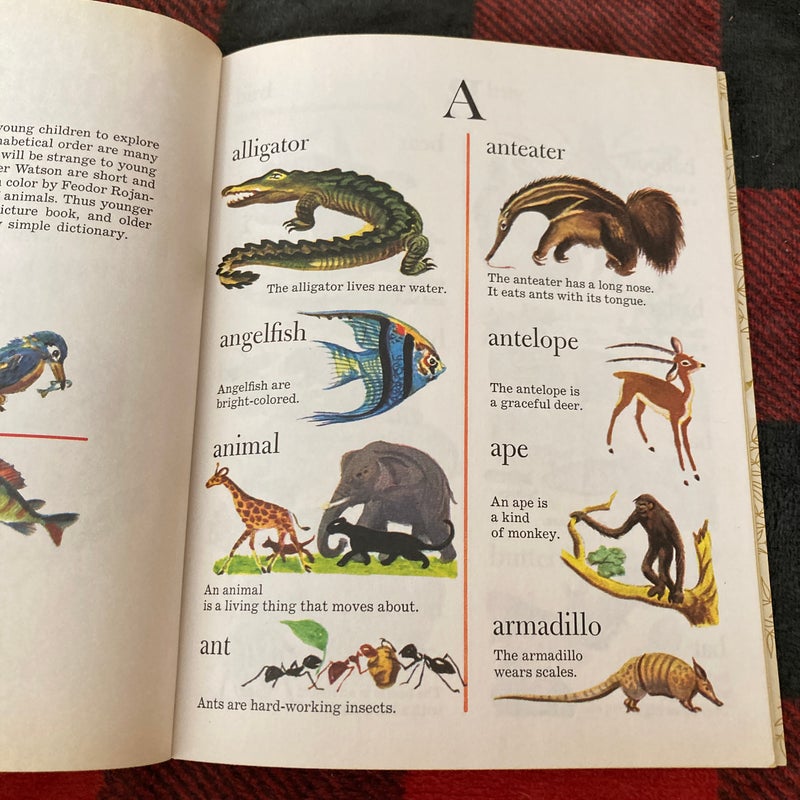 Golden Book Animal Dictionary  