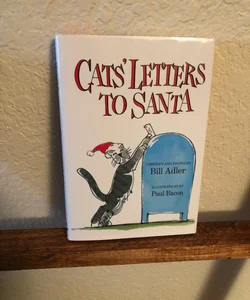 Cats' Letters to Santa Hardcover 