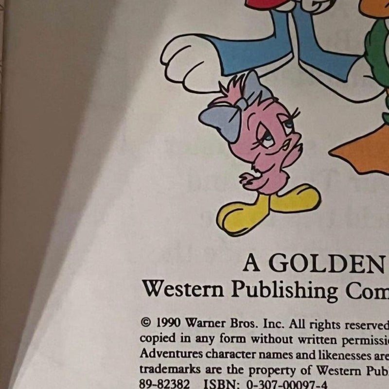 Vintage Tiny Toons Adventures Little Golden Books Warner Bros Baby Looney Tunes