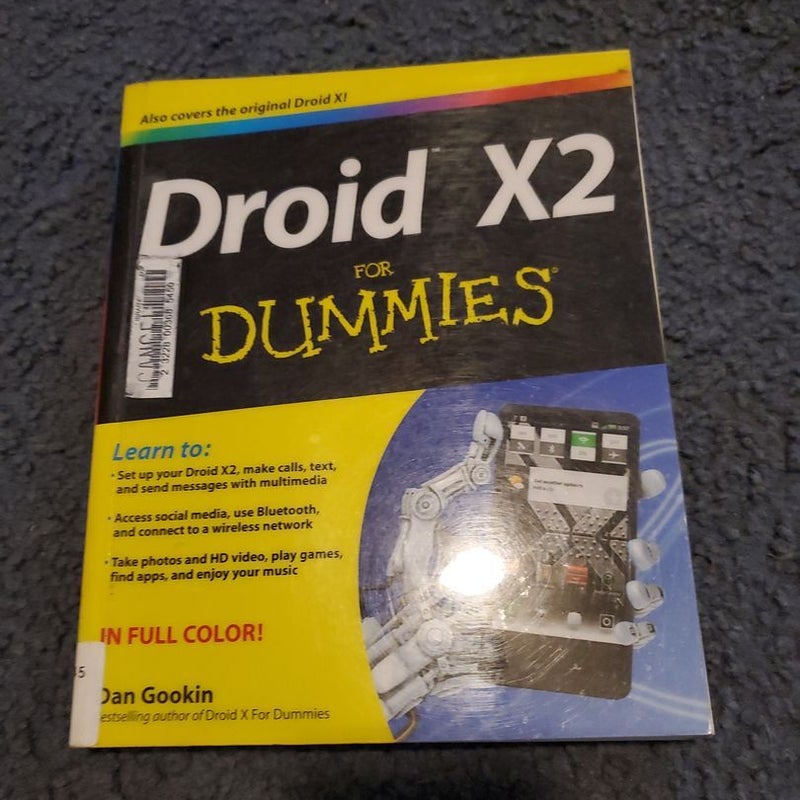 Droid X2 for Dummies