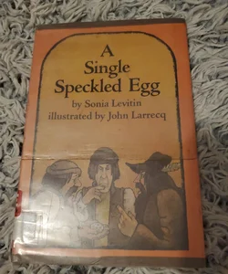 A single speckled egg