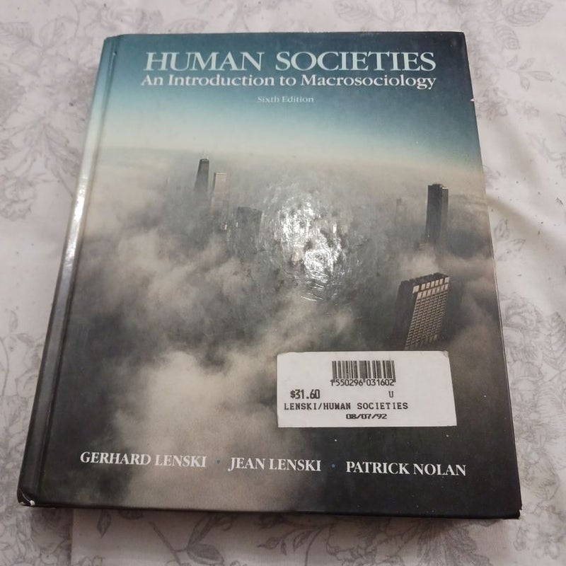 Human Societies