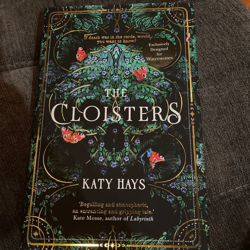 The Cloisters **Waterstones Exclusive w/ sprayed edges** by Katy Hays ,  Hardcover | Pangobooks