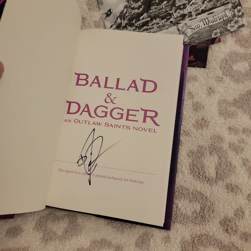 Ballad & Dagger: A Outlaw Saints Novel