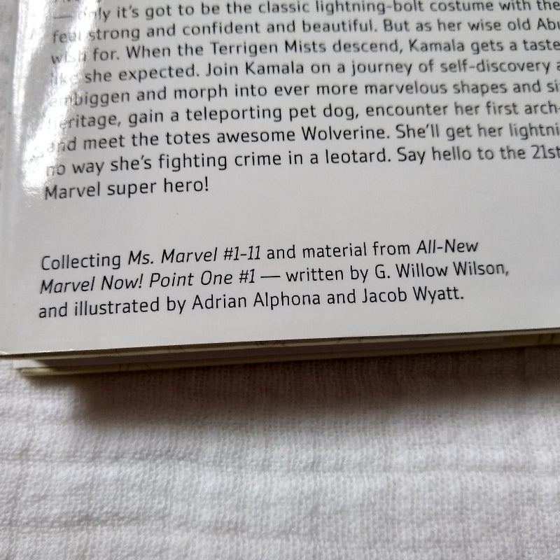 Ms. Marvel Book One 