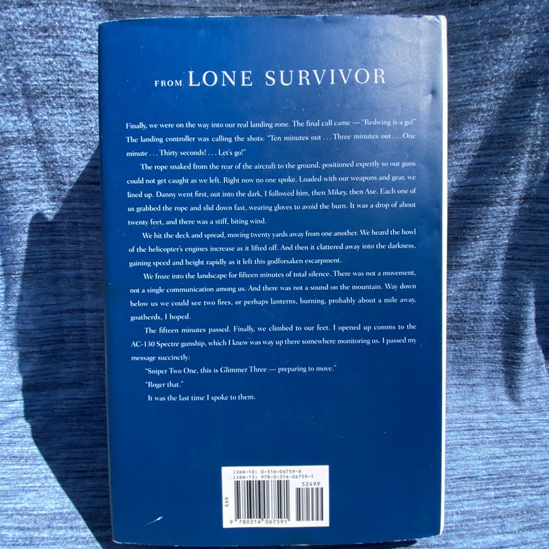 Lone Survivor by Marcus Luttrell, Patrick Robinson