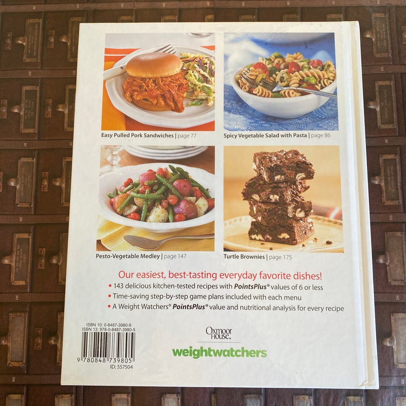 Weight Watchers Easy Everyday Favorites