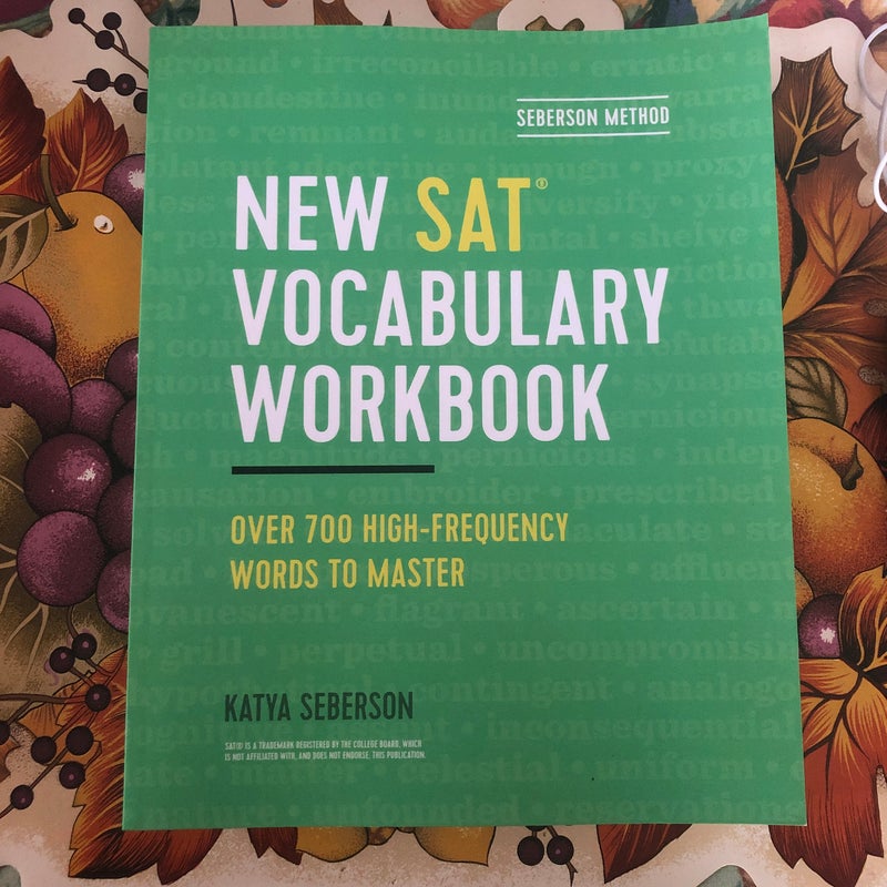Seberson Method: New SAT® Vocabulary Workbook