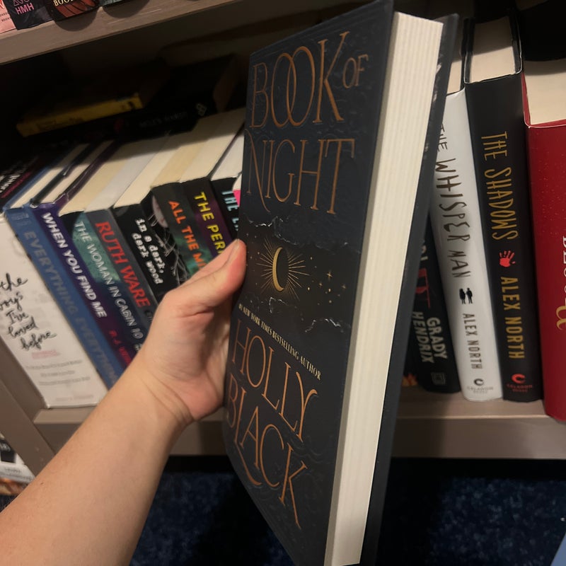 Book of Night (SIGNED COPY/CUTE SMILE FACE)