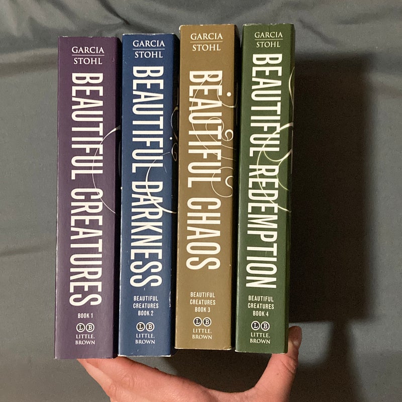 Beautiful creatures, Beautiful darkness, Beautiful chaos, Beautiful redemption 