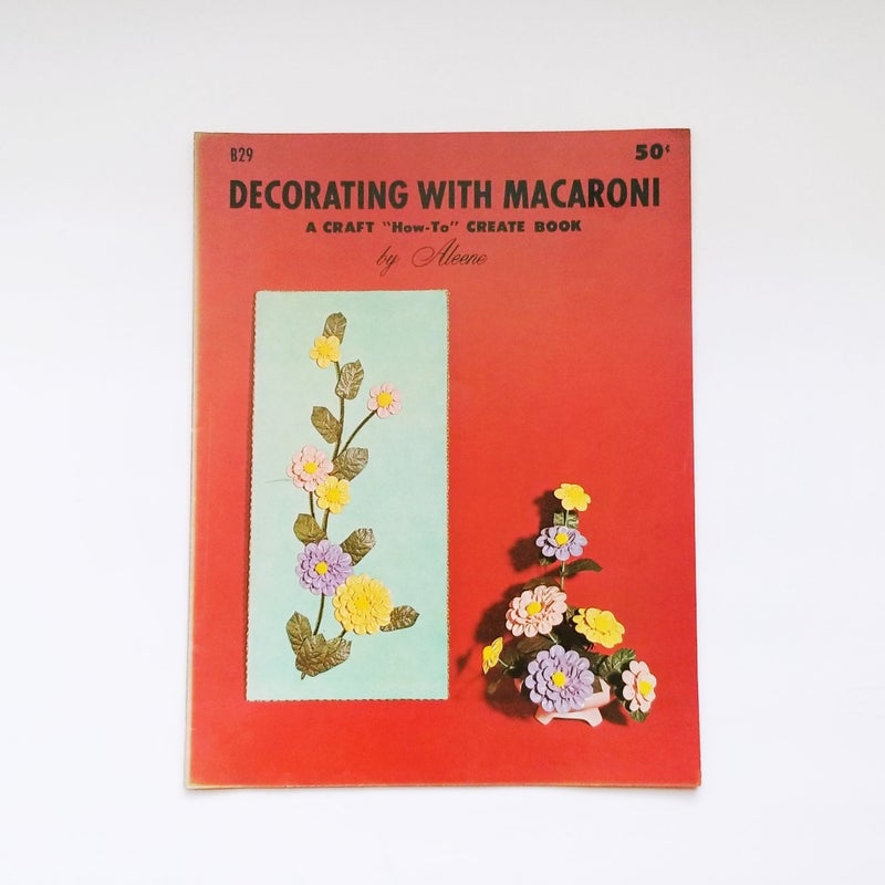 Decorating with Macaroni