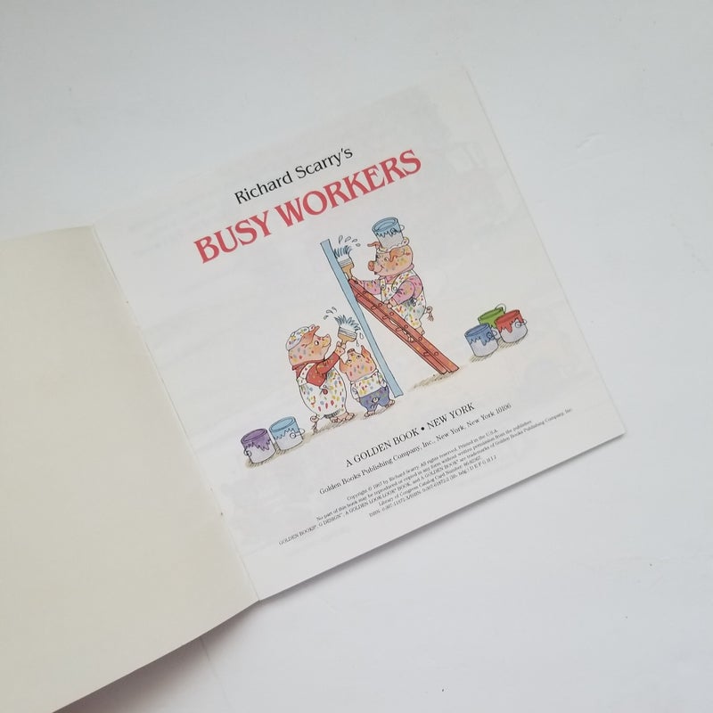 Richard Scarry's Busy Workers