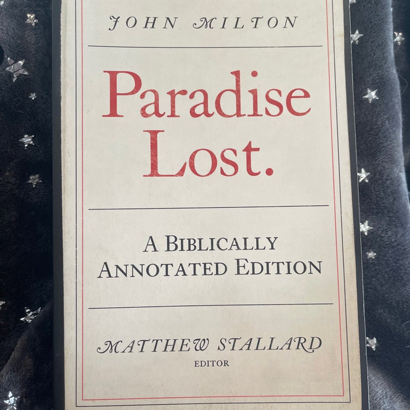 John Milton, Paradise Lost: the Biblically Annotated Edition