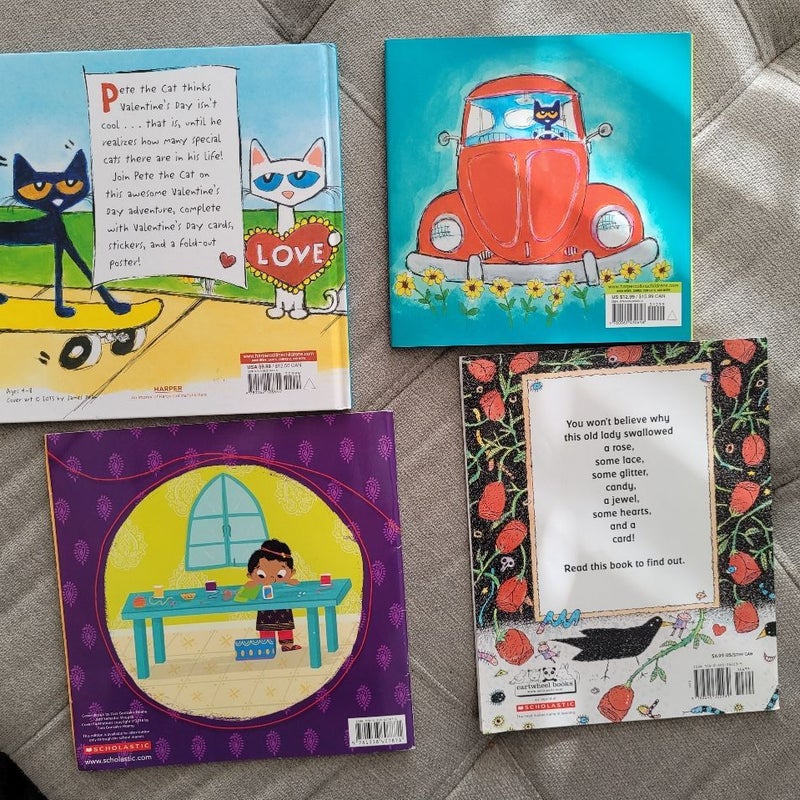 Valentine's Day childrens book bundle 