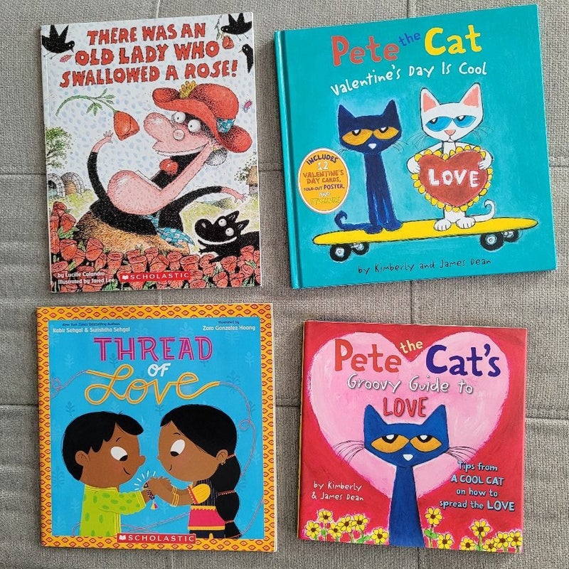 Valentine's Day childrens book bundle 