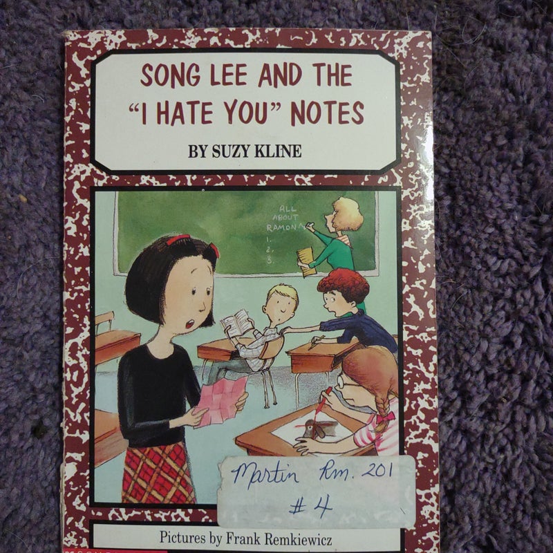 Song Lee and the "I Hate You" notes