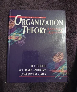 Organization Theory     (B-0459)