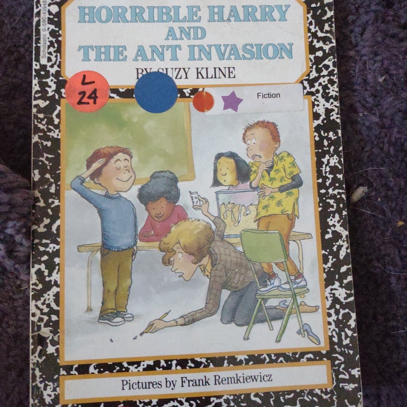 Horrible Harry and the Ant Invasion.    (B-0372)