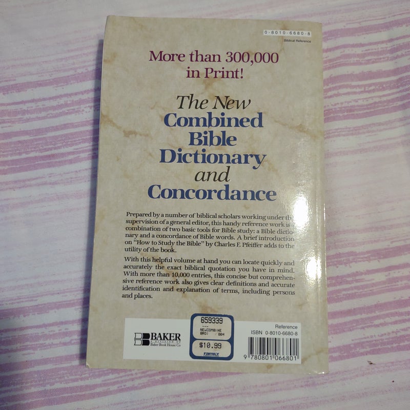 New Combined Bible Dictionary and Concordance