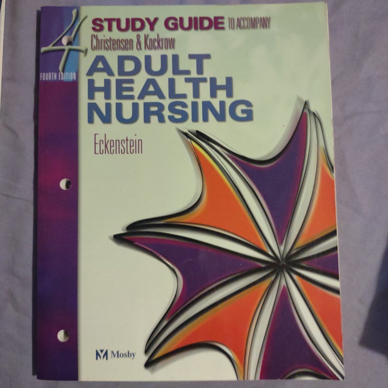 Adult Health Nursing      (B-0497)