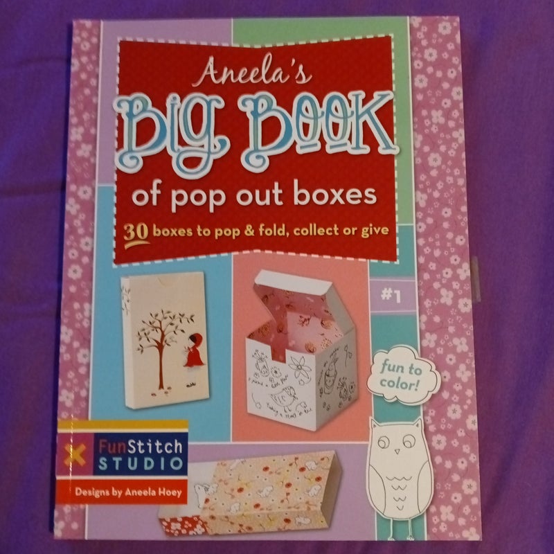 Aneela's Big Book of pop out boxes