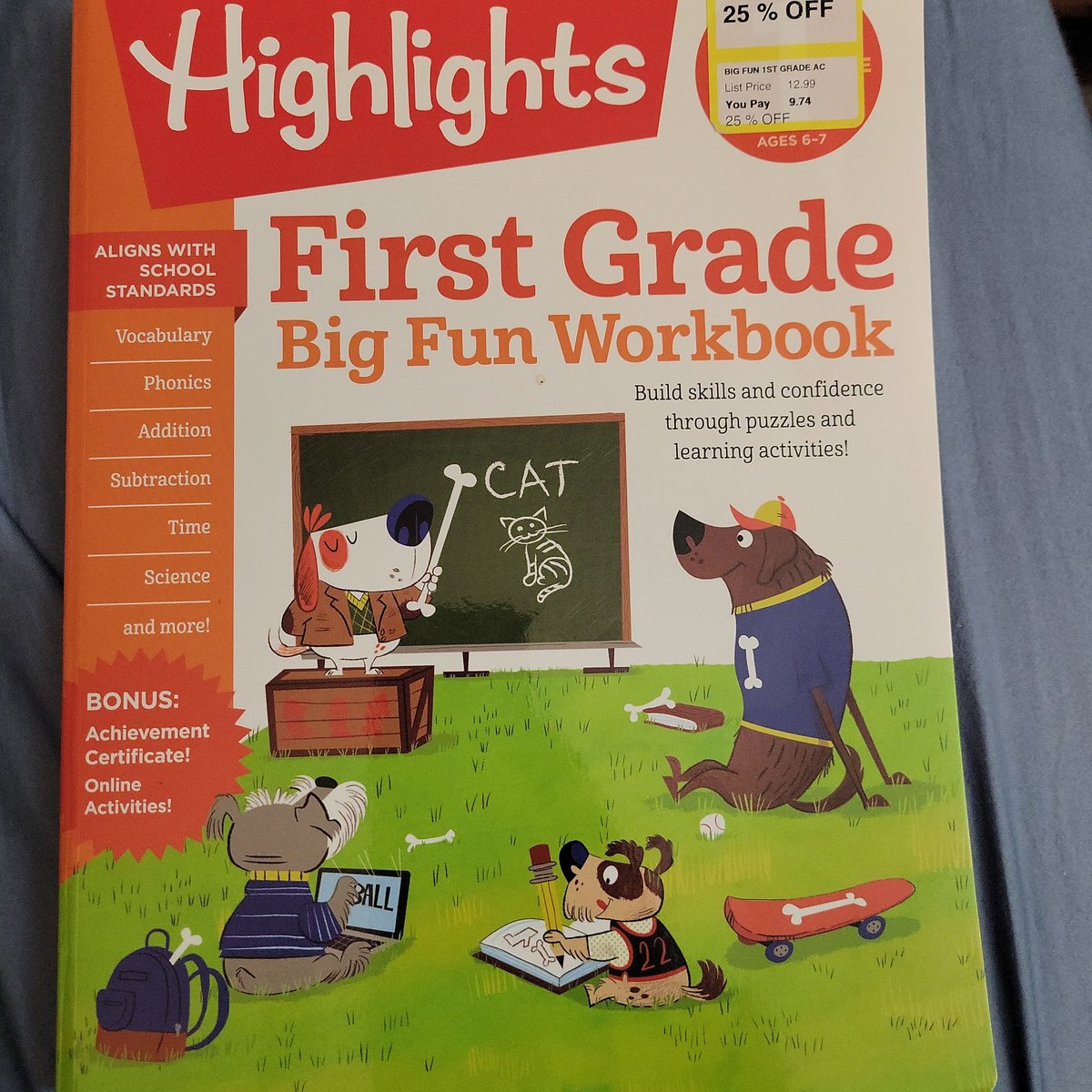 First Grade Big Fun Workbook by Highlights Learning