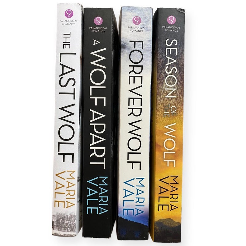 Lot of 4 “The Legend of All Wolves” series