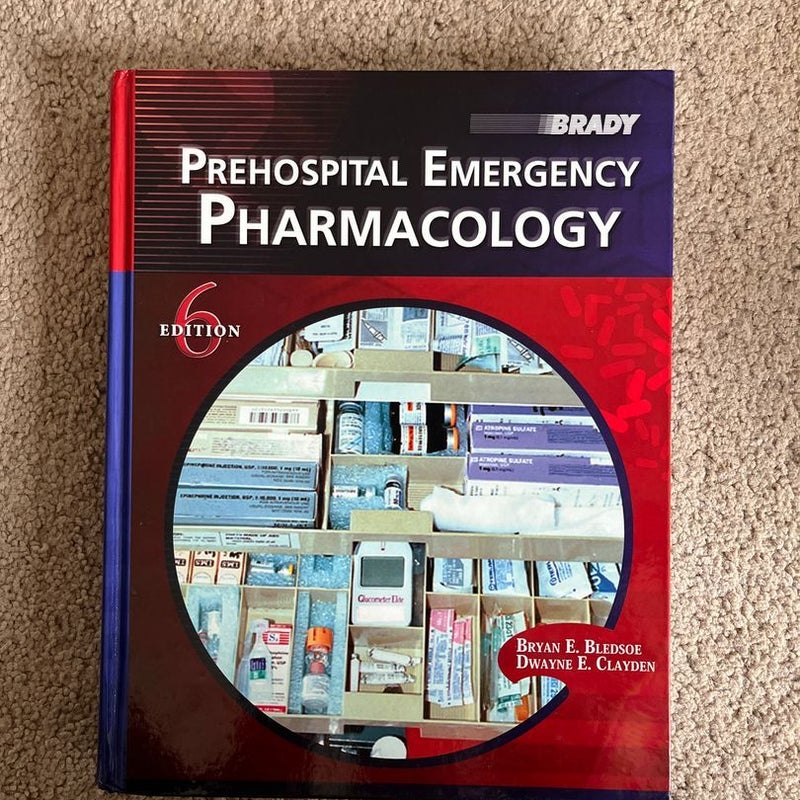 Prehospital Emergency Pharmacology