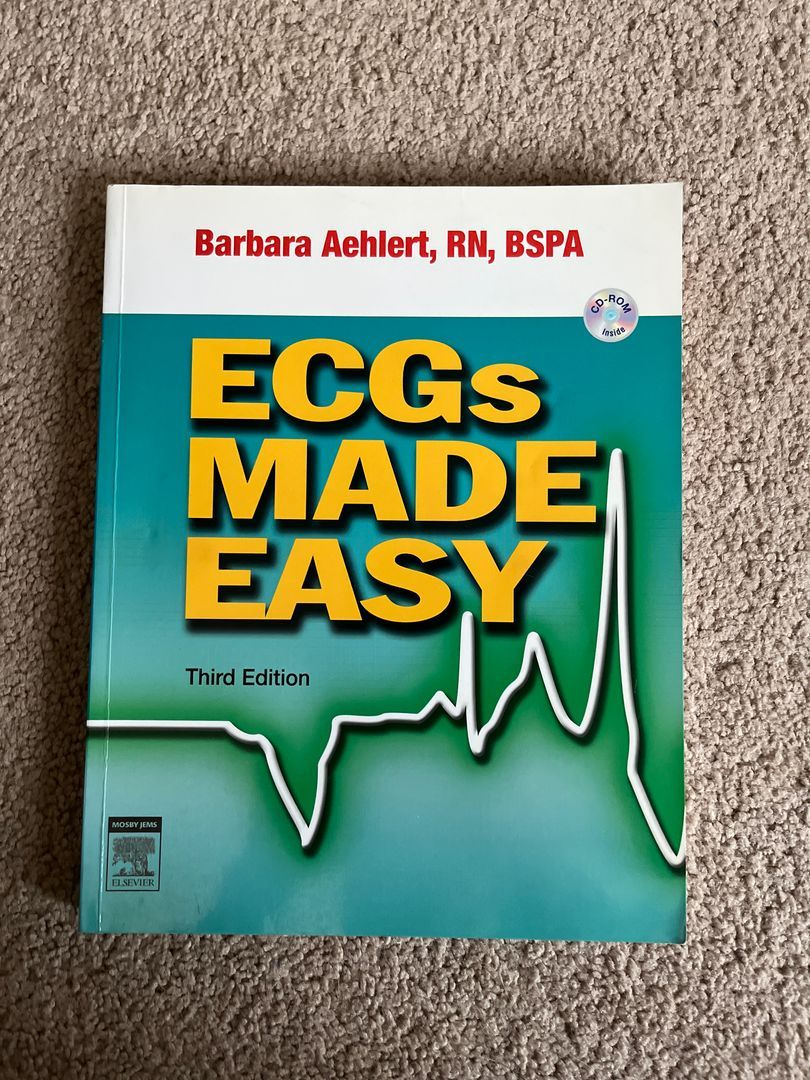 ECGs Made Easy By Barbara Aehlert, Paperback | Pangobooks