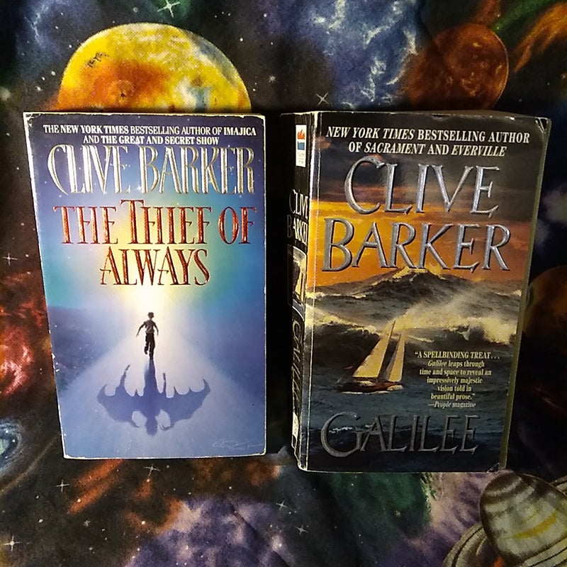 2pc Lot The Thief of Always & Galilee