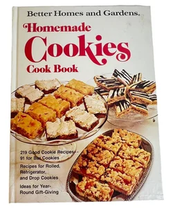 Better Homes and Gardens homemade Cookies Cook Book