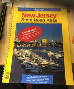 New Jersey State Road Laminated Atlas