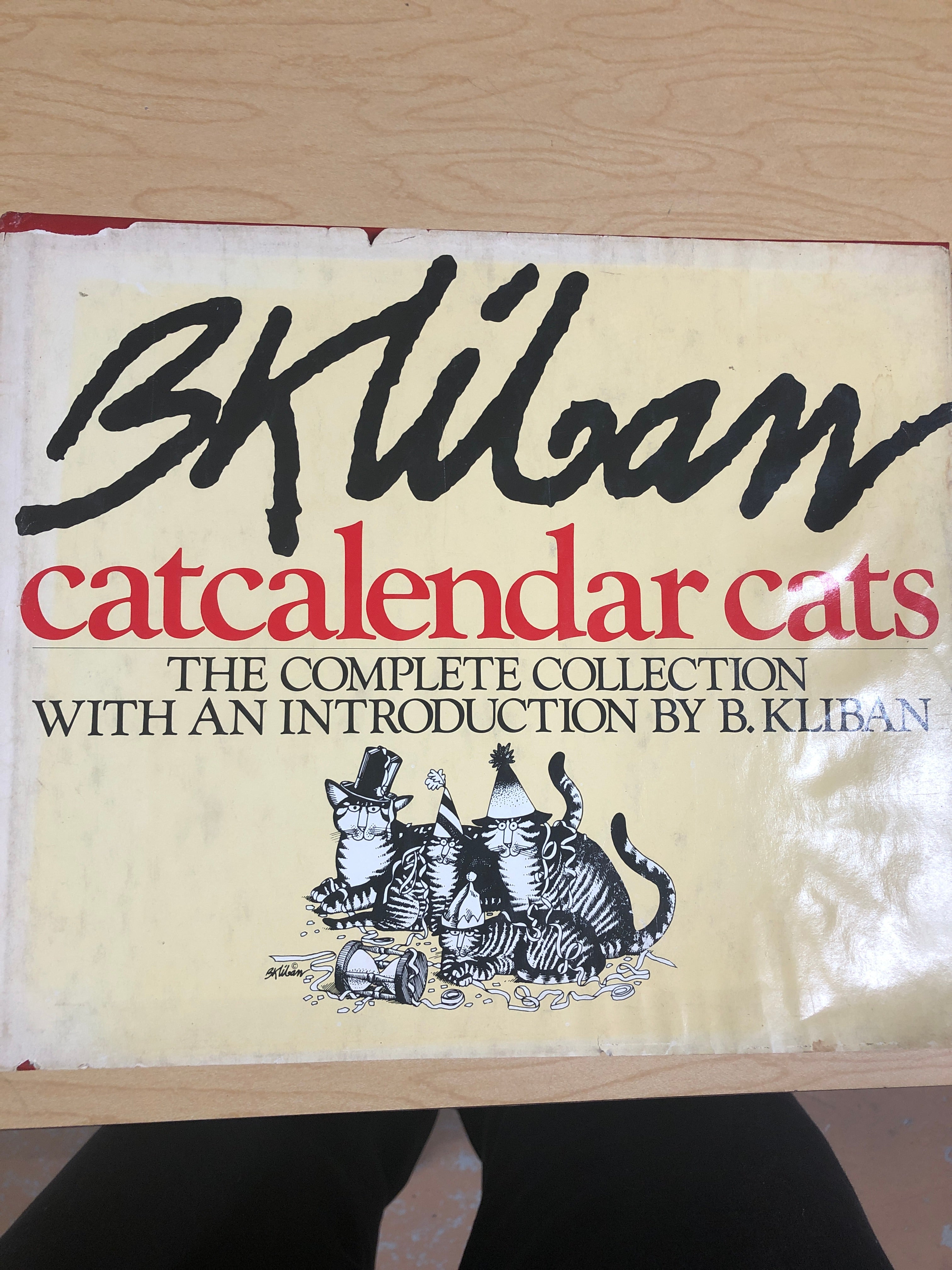 Catcalendar Cats By B. Kliban